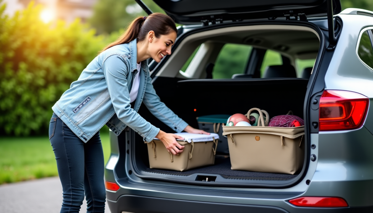 Organiser son coffre de voiture : méthode complète en 5 étapes